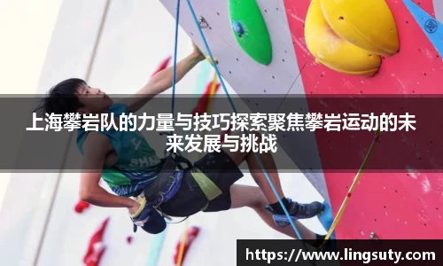 上海攀岩队的力量与技巧探索聚焦攀岩运动的未来发展与挑战